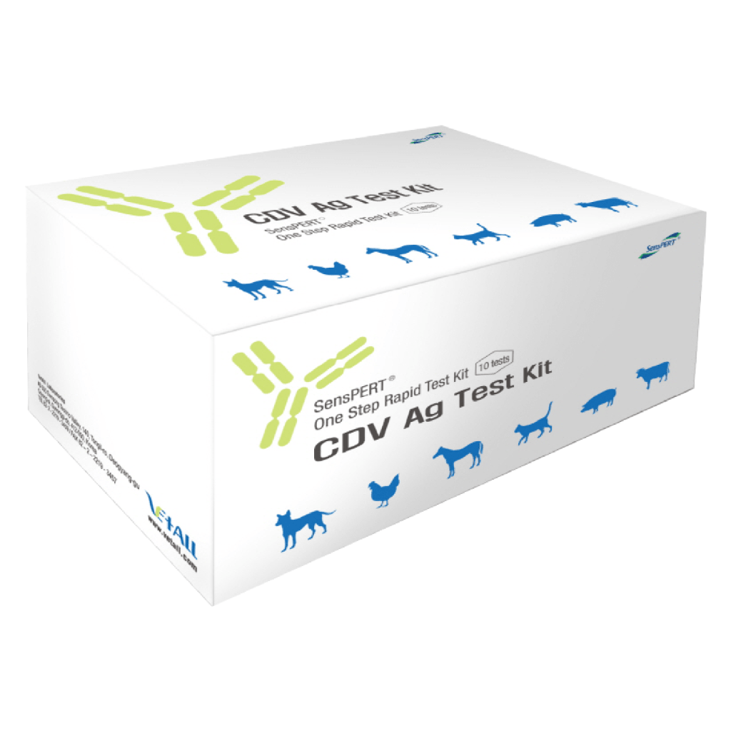 Vetall Senspert Cdv Test Kit 10u para Perros