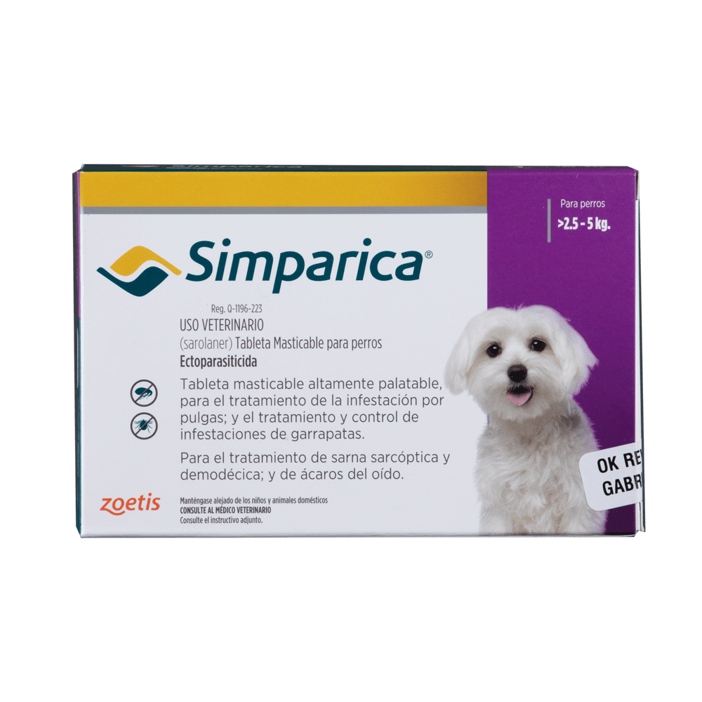 Zoetis Simparica Caja para Perros