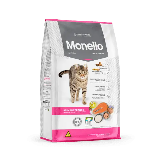 Monello Gato Adulto Salmón y Pollo (1 Kg)