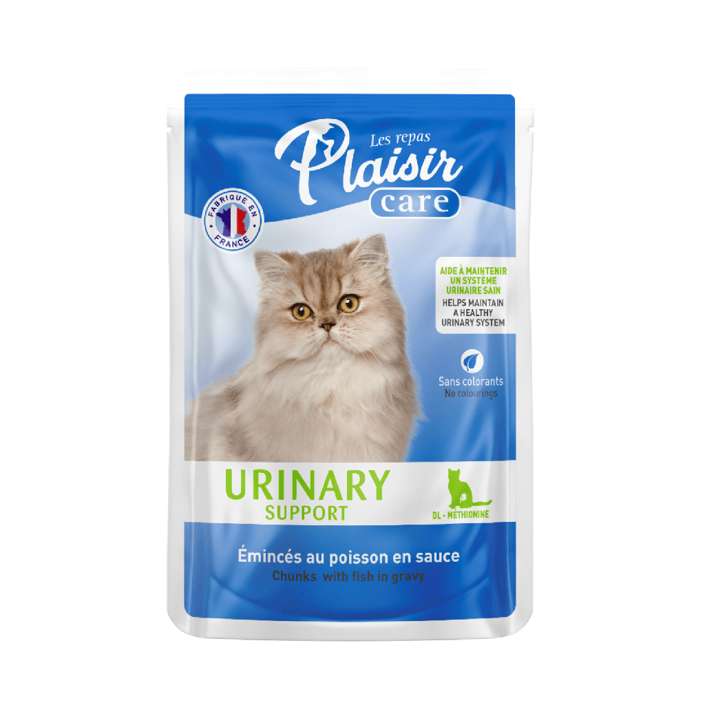 [31103001] Plaisir Cuidado Soporte Urinario Trozos Con Pescado E/N Salsa para Gatos