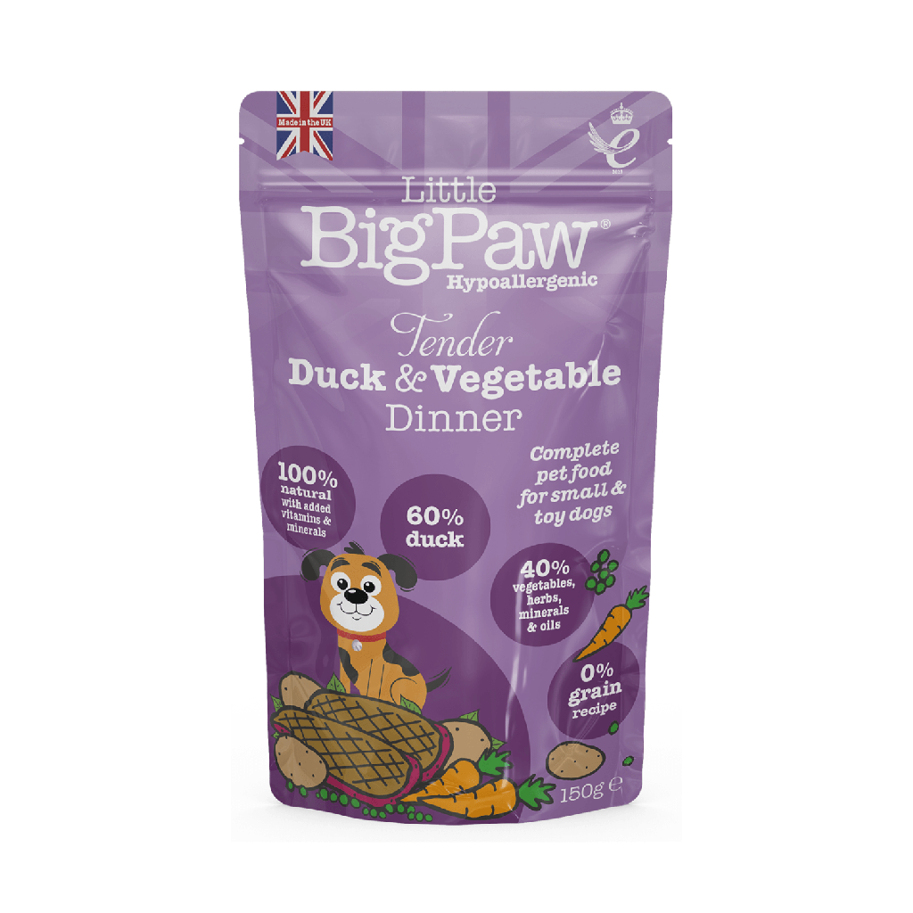 Little Big Paw Tender Pato & Veg Dinner para Perros