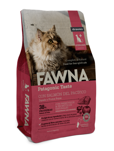 Fawna Salmon Esterilizados para Gatos