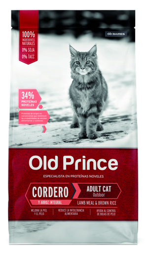 [63571 OLD] Old Prince Novel Cordero Adultos para Gatos (1 Kg)