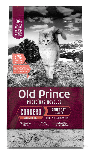 [63854 OLD] Old Prince Novel Cordero Adultos Indoor para Gatos (1 Kg)