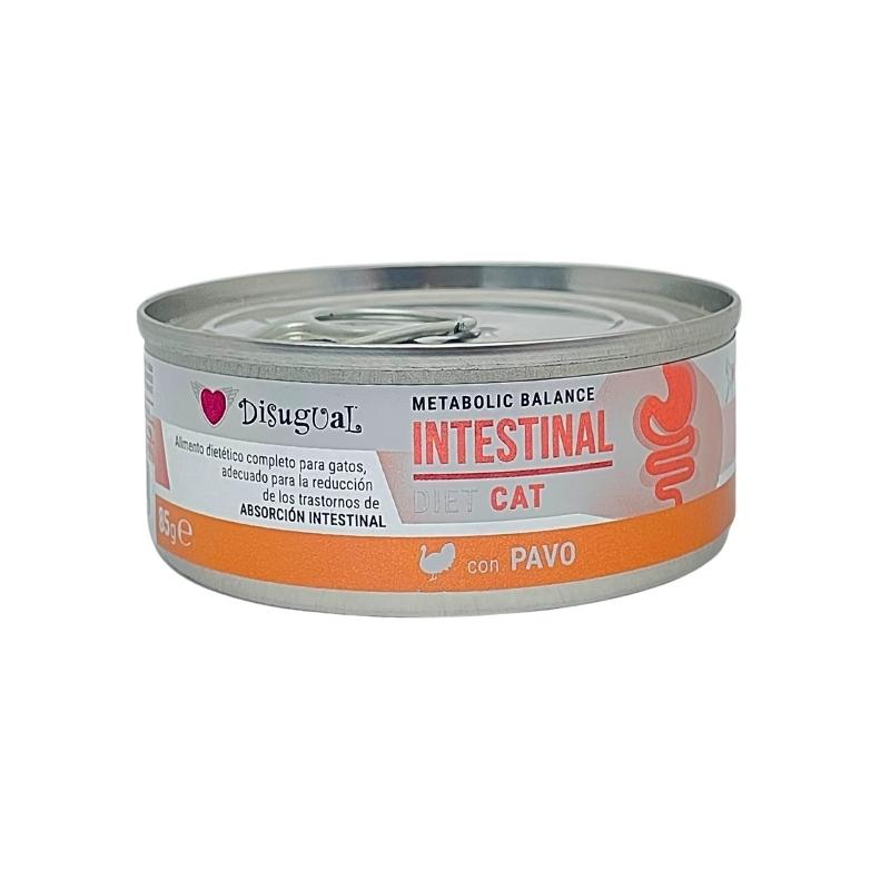 [957664 DI] Disugual Intestinal Diet Pavo Lata Por para Gatos
