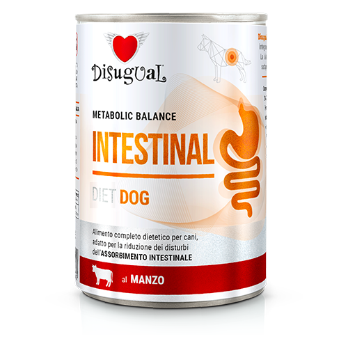 [959200 DI] Disugual Intestinal Diet Carne Lata Por para Perros