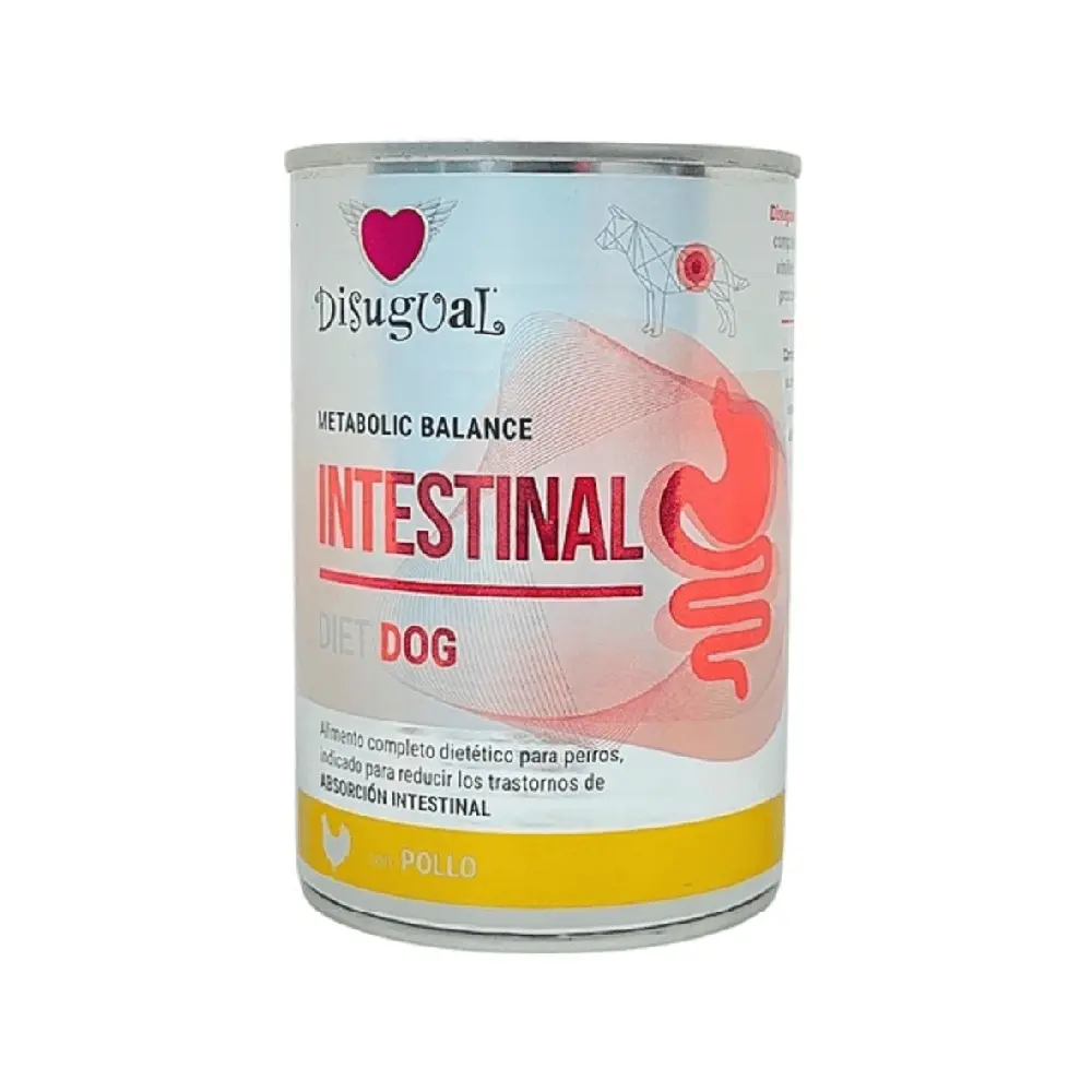 [959217 DI] Disugual Intestinal Diet Pollo Lata Por para Perros