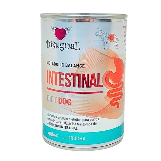 [956605 DI] Disugual Intestinal Diet Trucha Lata Por para Perros