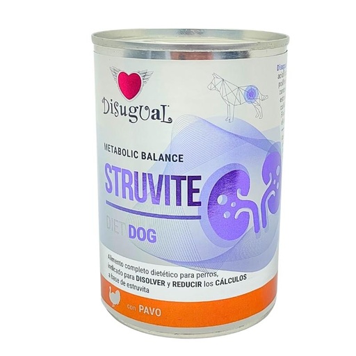 Disugual Struvite Diet Pavo Lata Por para Perros