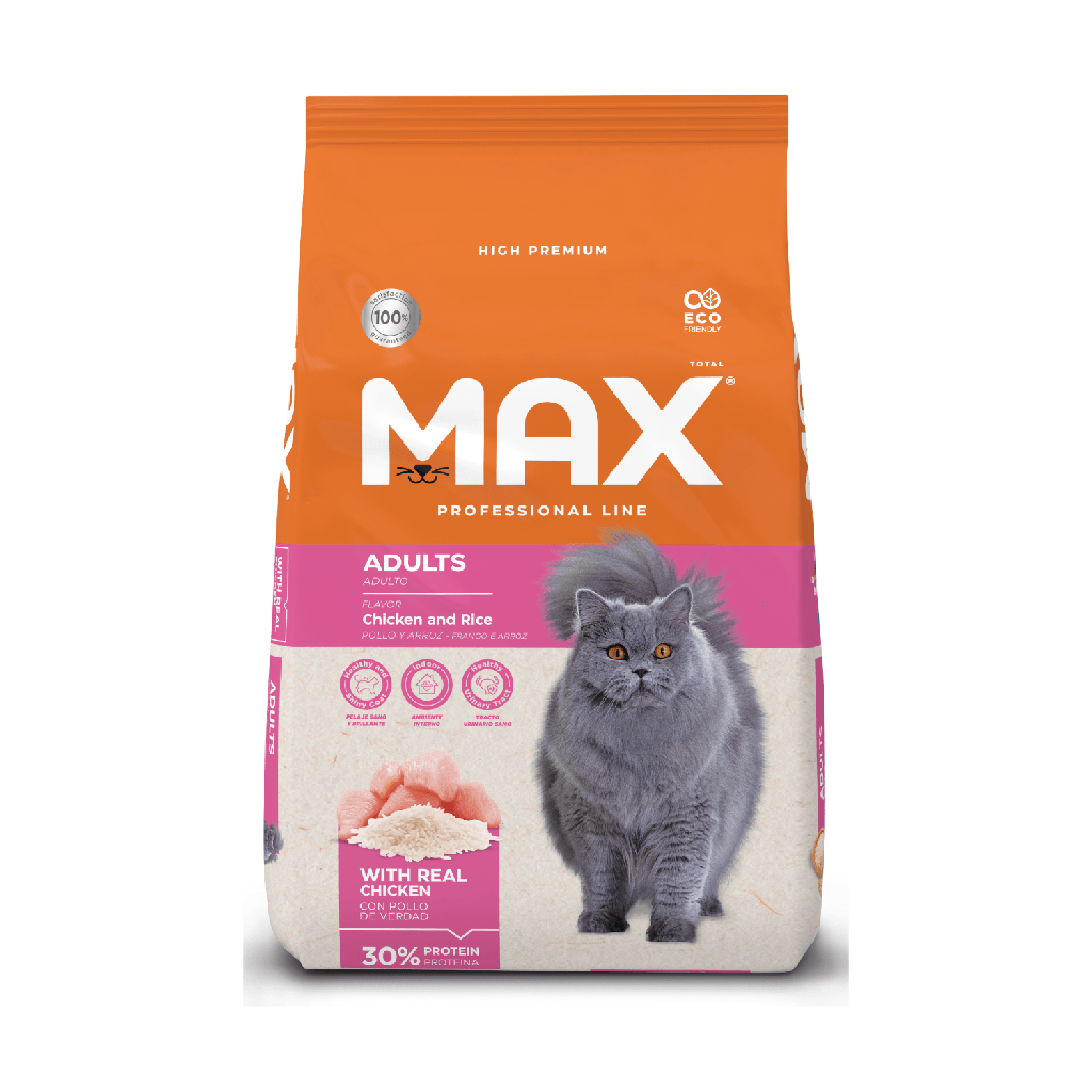 [11101034] Max Cat Professional Line Adulto Pollo y Arroz (1 Kg)