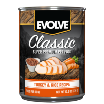 [600152 EVO] Evolve Classic Lata Pavo para Perros