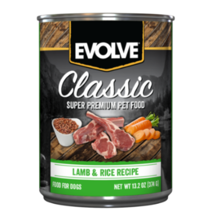 [600150 EVO] Evolve Classic Lata Cordero para Perros