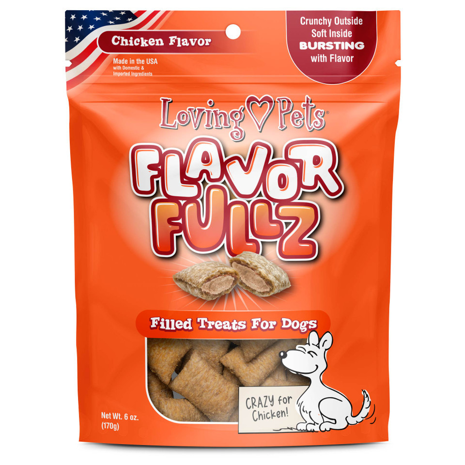 [5230 LP] Loving Pets Flavorfullz Snack Pollo para Perros
