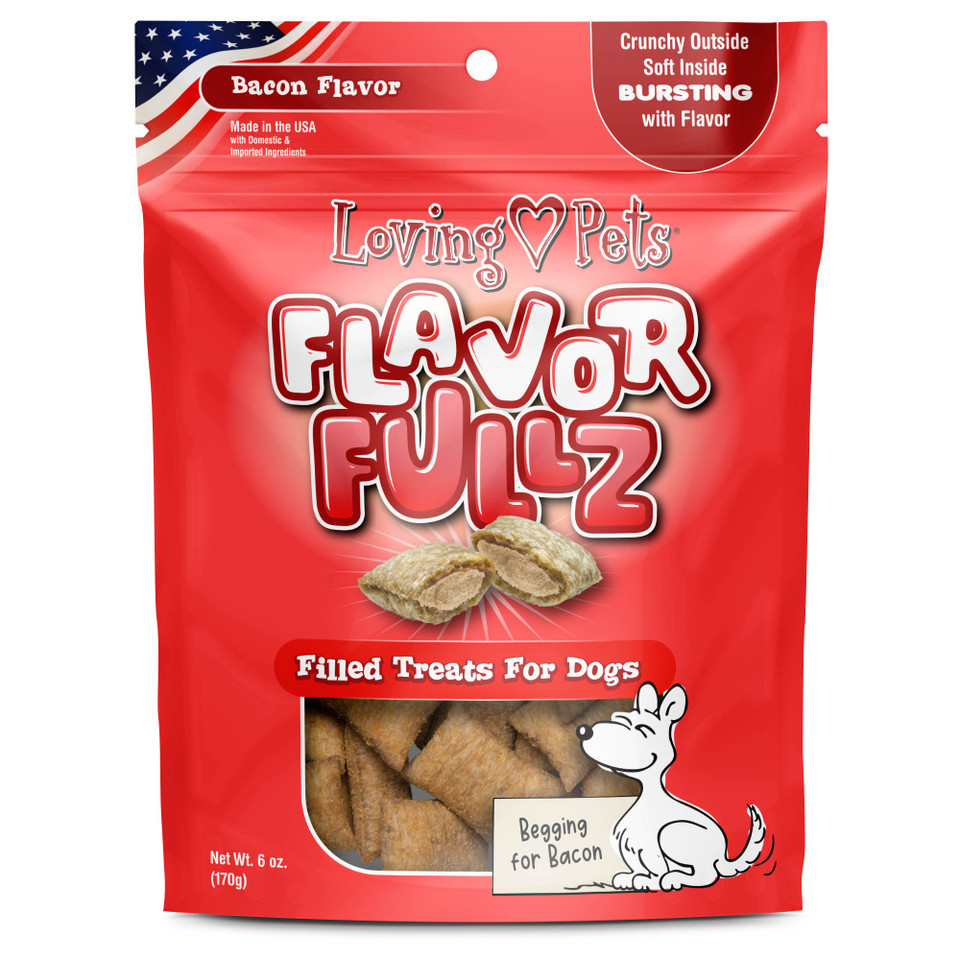 [5231 LP] Loving Pets Flavorfullz Snack Tocino para Perros