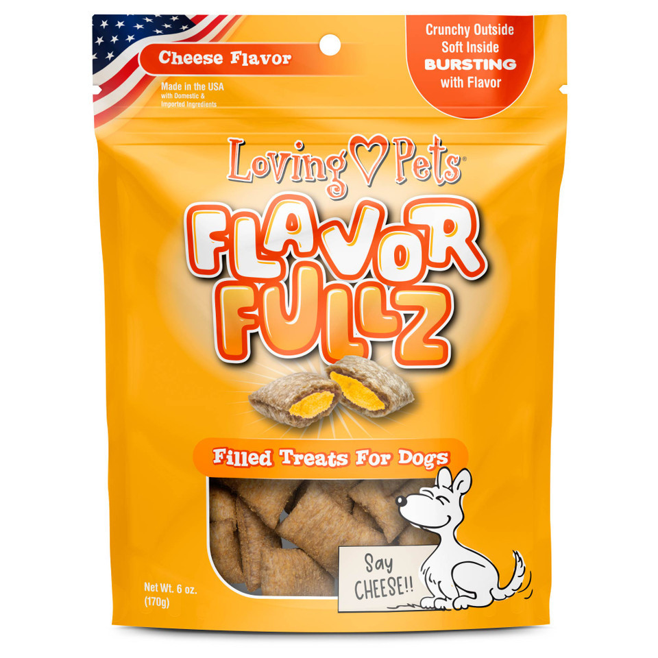 [5232 LP] Loving Pets Flavorfullz Snack Queso para Perros