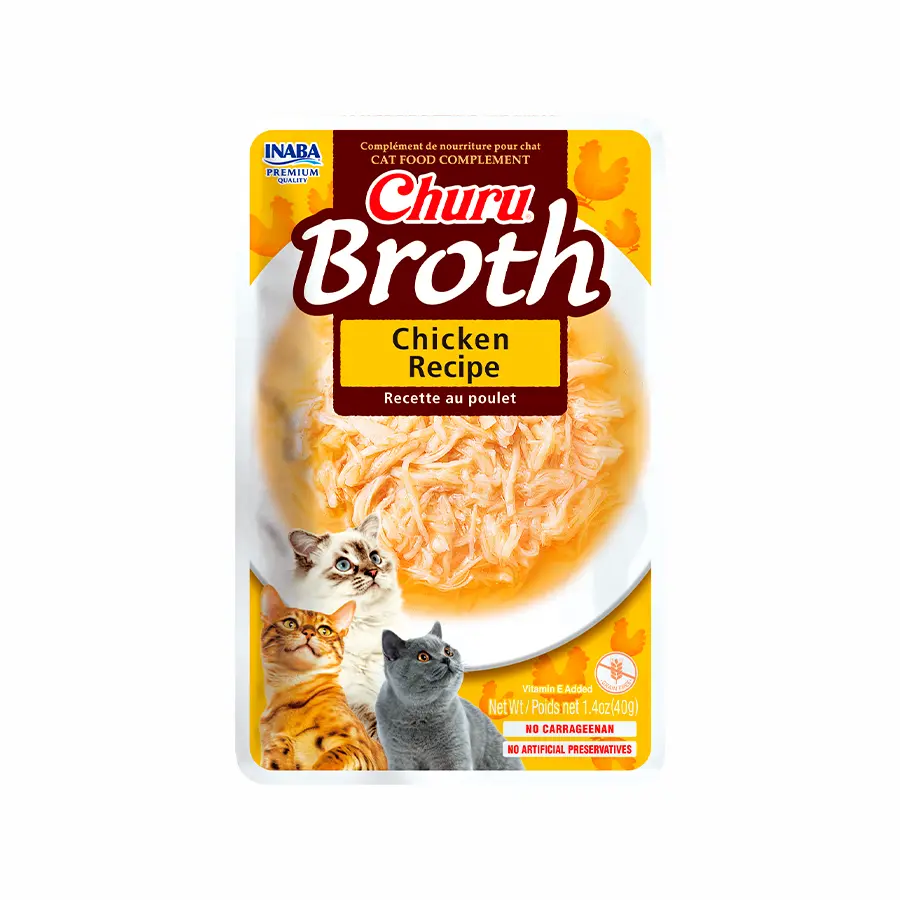 [USA825 IN] Inaba Broth Pollo Recipe para Gatos