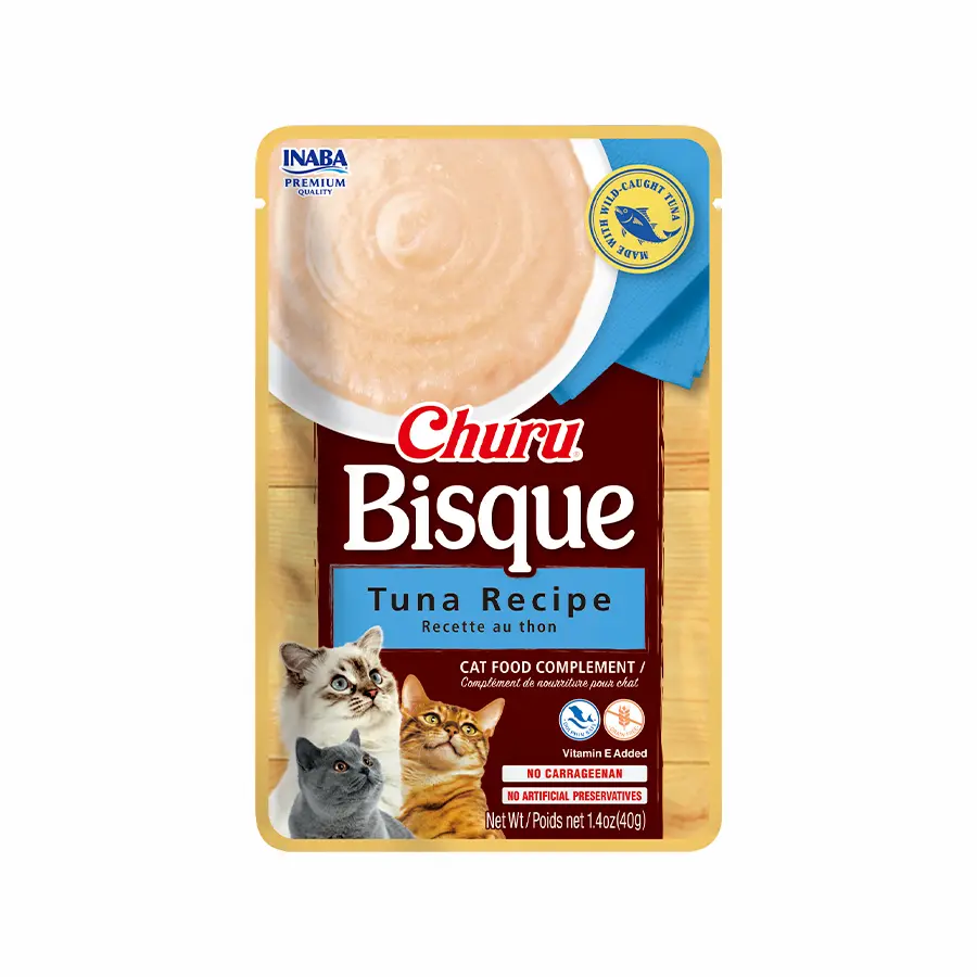 [USA851 IN] Inaba Bisque Tuna Recipe para Gatos