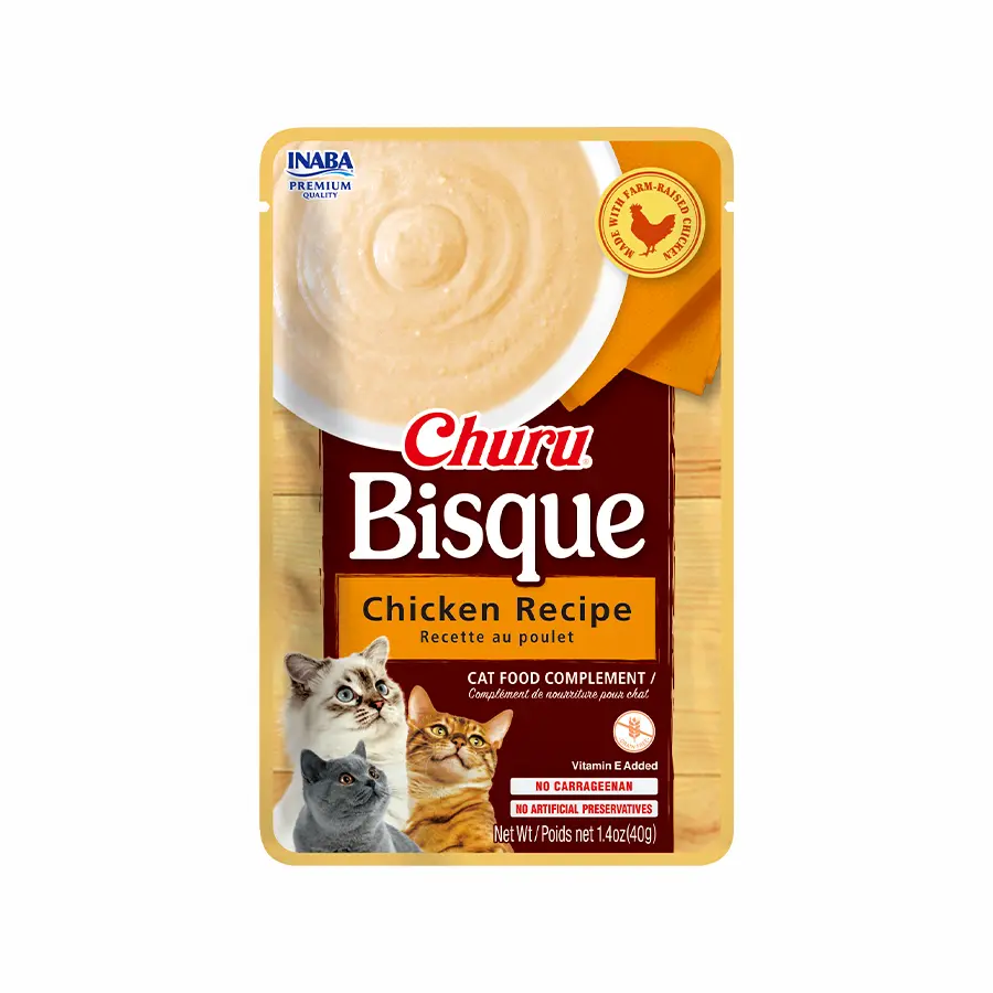 [USA853 IN] Inaba Bisque Pollo Recipe para Gatos