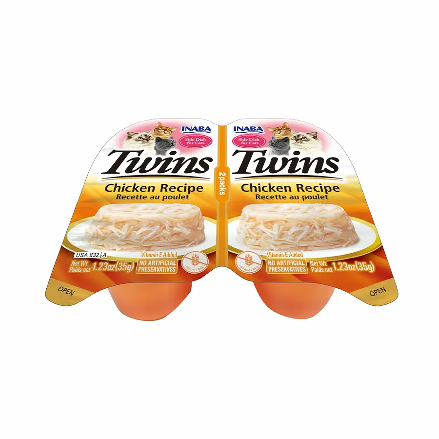[USA832 IN] Inaba Twins Pollo Recipe para Gatos