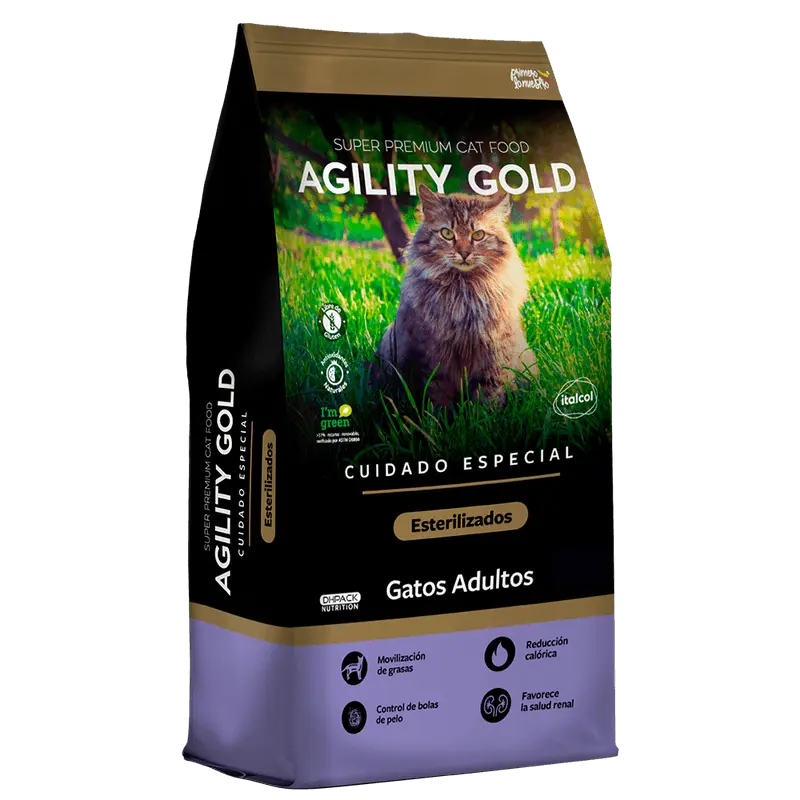 Agility Gold Gatos Adultos Esterilizados