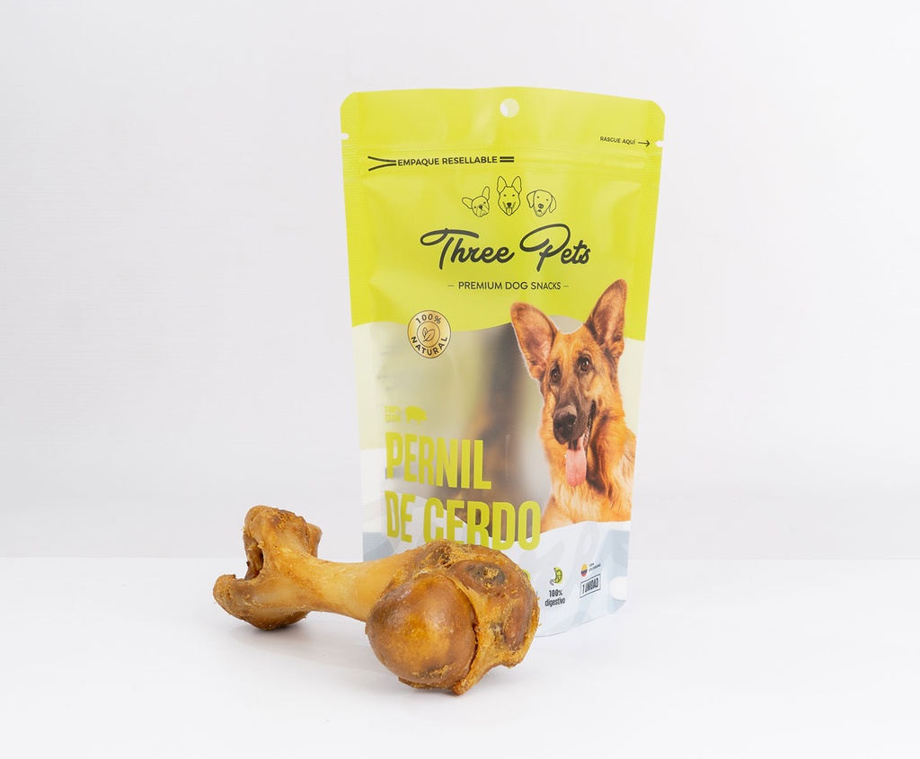 Three Pets Snack Pernil De Cerdo para Perros