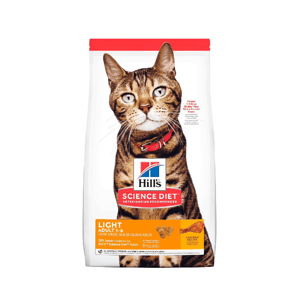 [11002064] Hills Science Diet Adulto Light para Gatos (4 Lb)