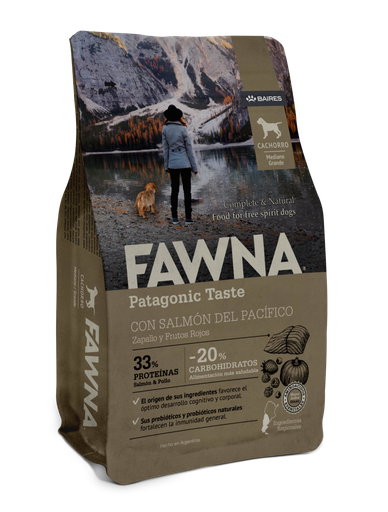 Fawna Salmon Cachorros Raza Y para Perros