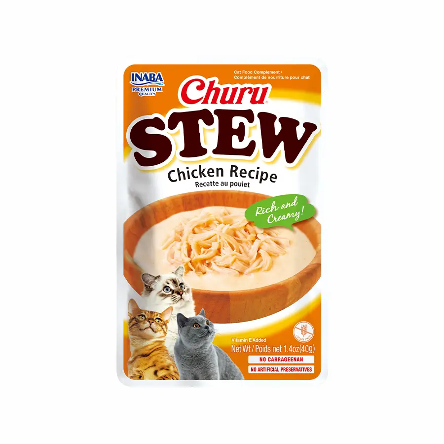 [USA842 IN] Inaba Stew Pollo Recipe para Gatos