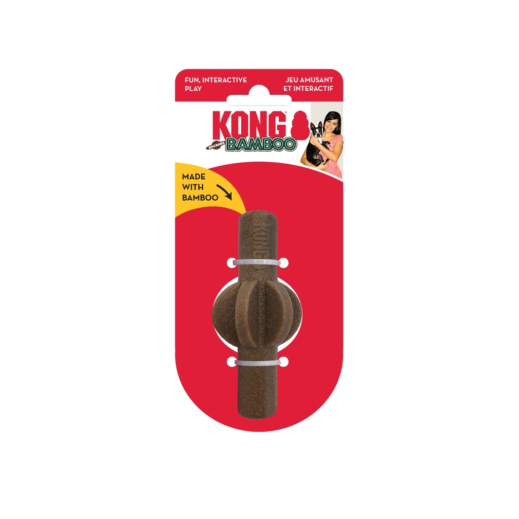 Kong Bamboo Rockers XS para Perros