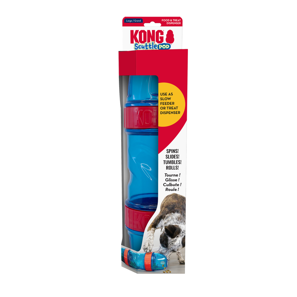 Kong Dispensador Scuttle Pod para Perros
