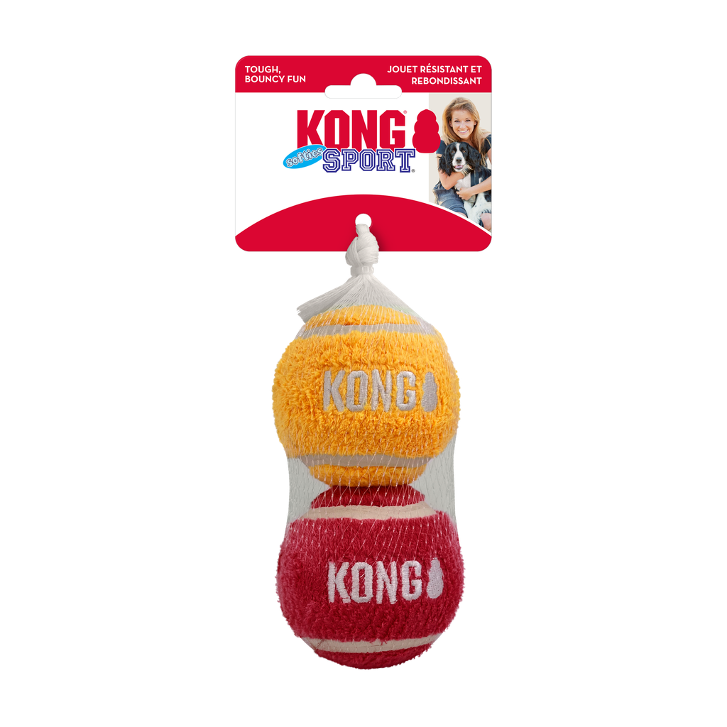 Kong Softies Sports Balls Pelota X2 para Perros