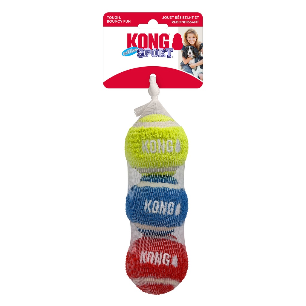 Kong Softies Sports Balls Pelota X3 para Perros