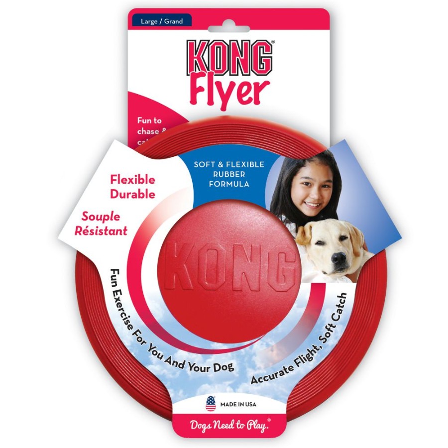 Kong Caucho Classic Frisbee para Perros