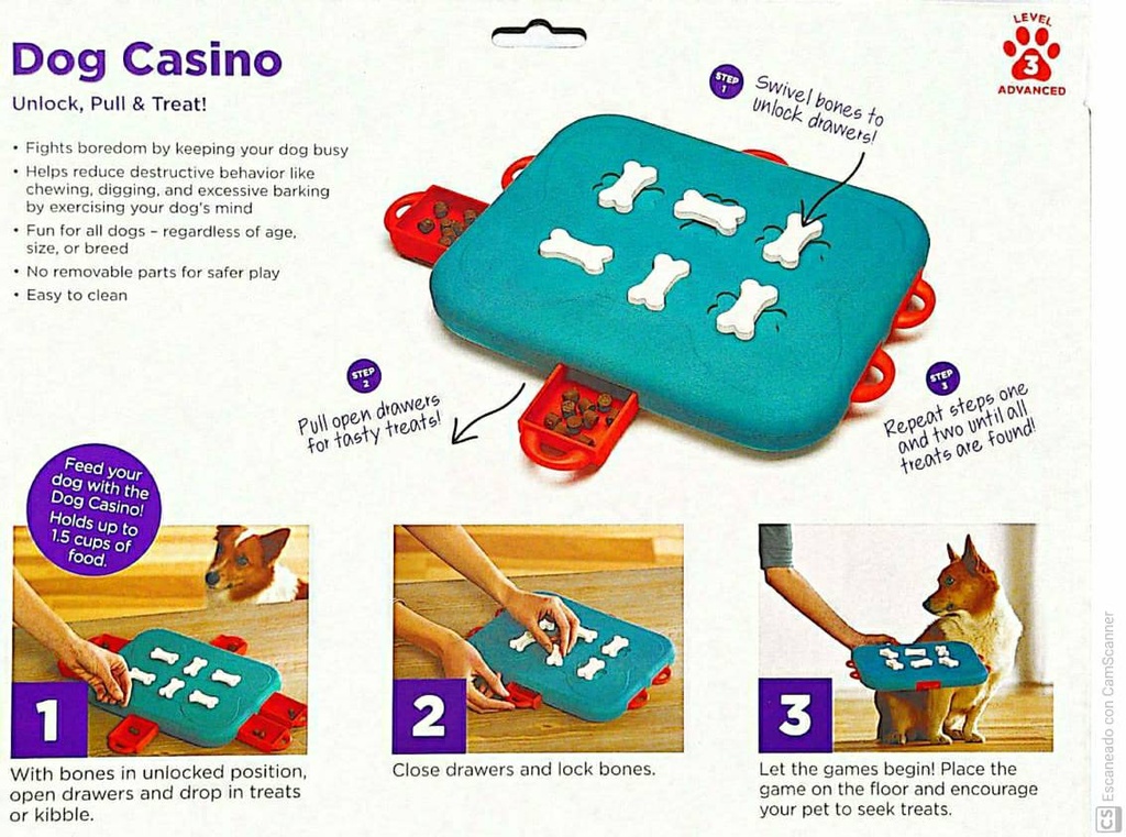Nina Ottosson Nivel 3 Casino para Perros