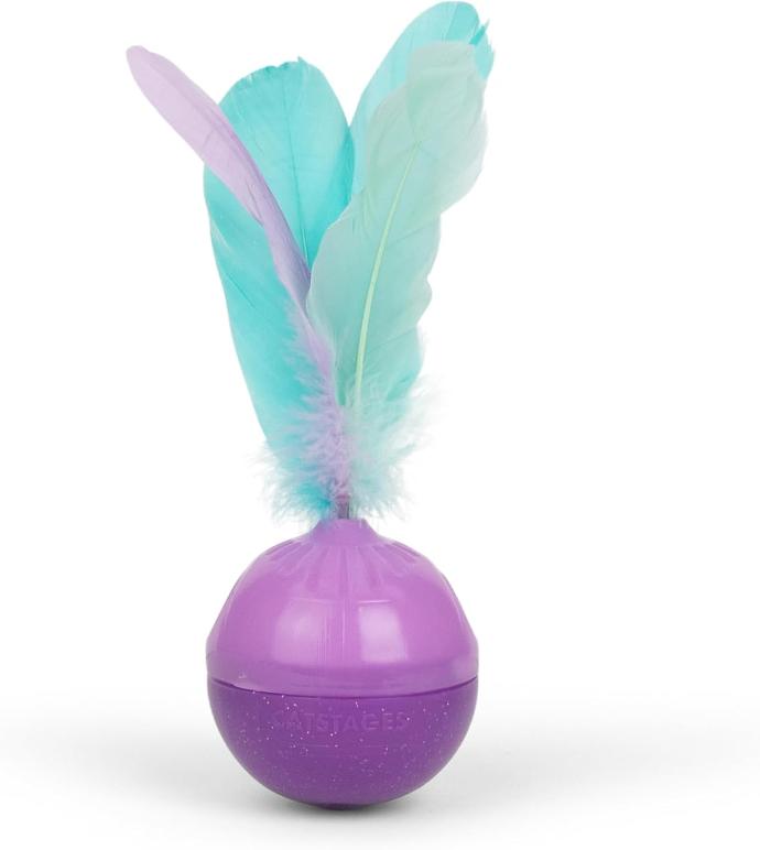 [71433 CTS] Catstages Mindgames Feather Treat Stuffer para Gatos