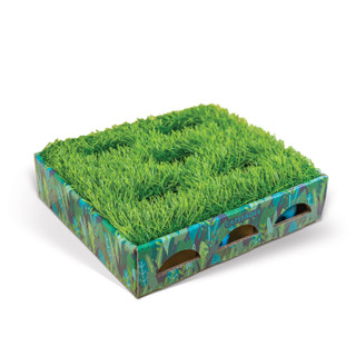 Catstages Mindgames Grass Patch Hunting Box Mnt para Gatos