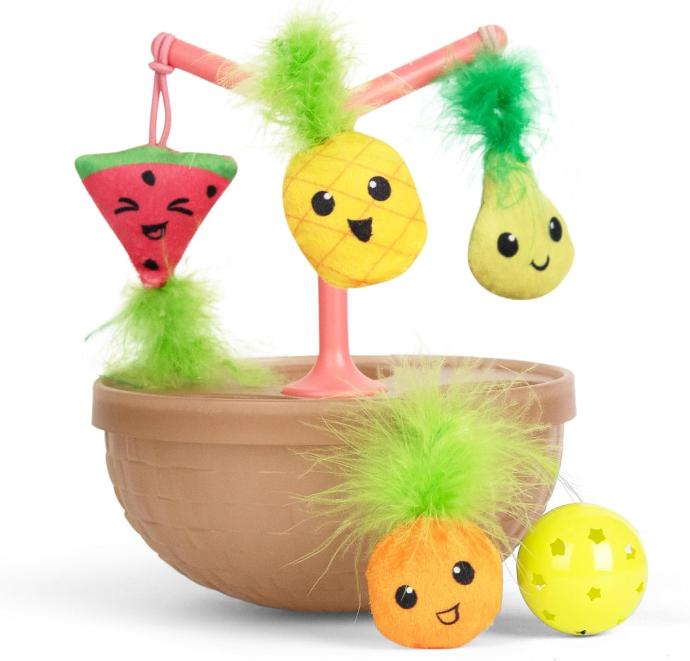 Catstages Mindgames Hunt Wobble Fruit Bowl para Gatos