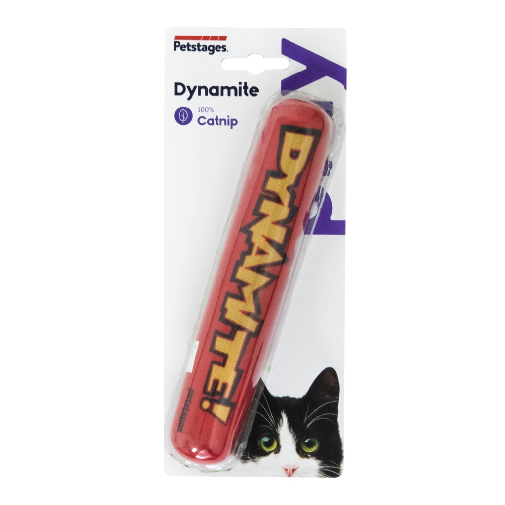 Petstages Mordedero Catnip Red Magic Dynamite para Gatos