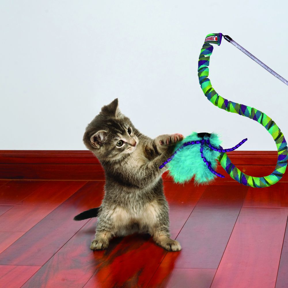 Kong Kong Juguete Bara Curlz para Gatos