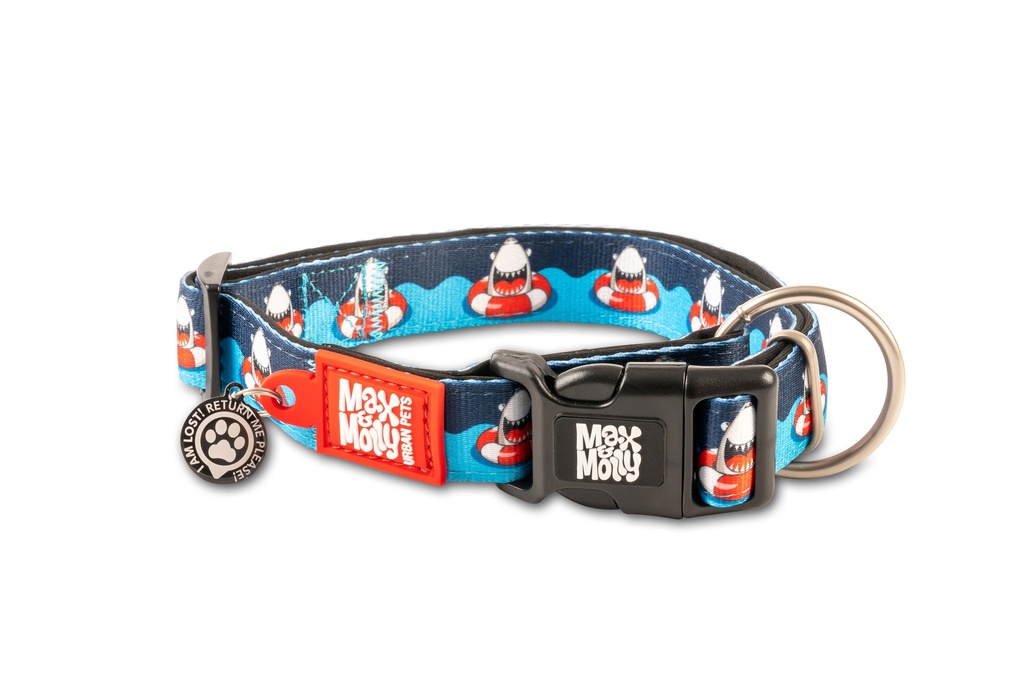 Max & Molly Original Frenzy The Shark Collar para Perros