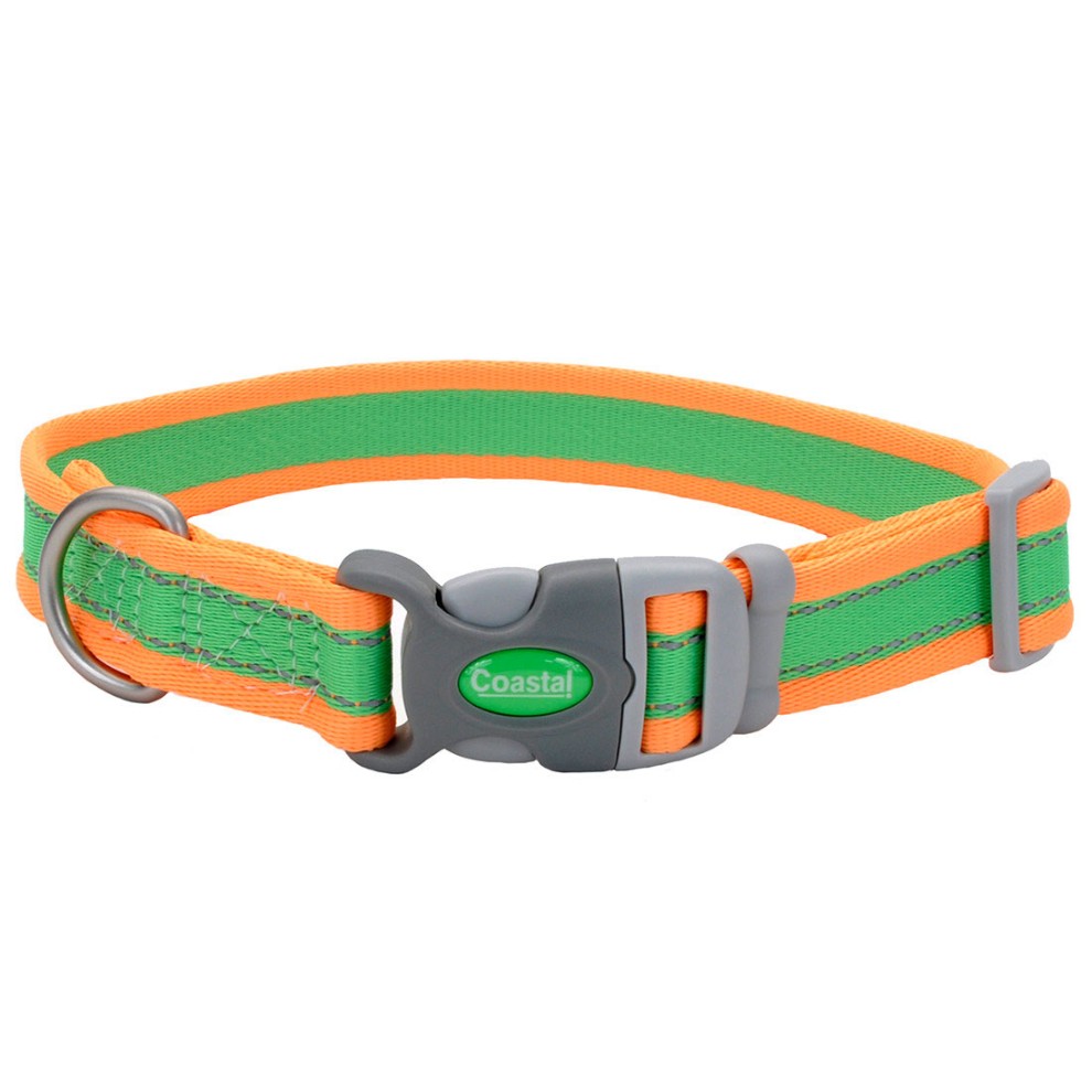 Coastal Pet Pro Lima Con Naranja Collar 3 4" para Perros