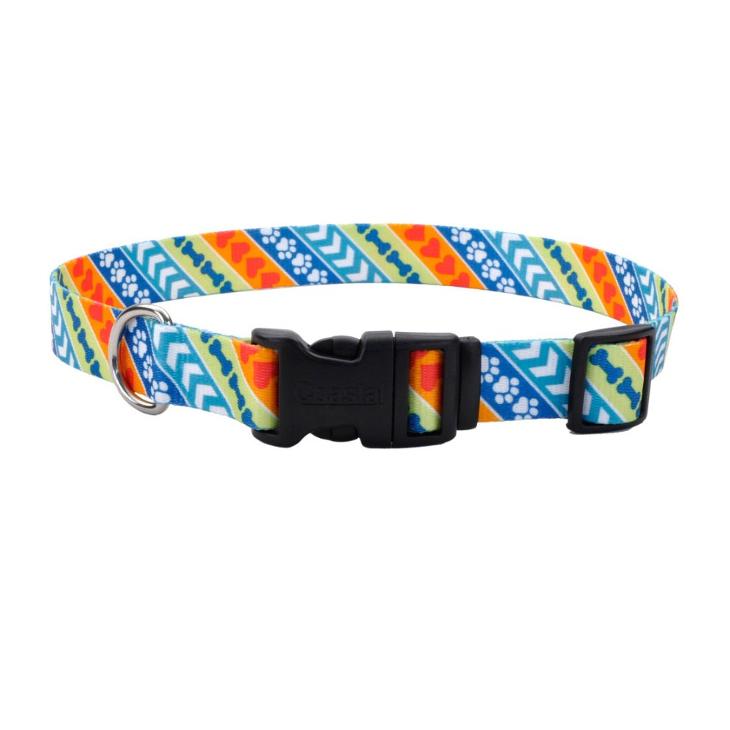 Coastal Pet Styles Amor Paz Amarillo Collar 3 4" para Perros