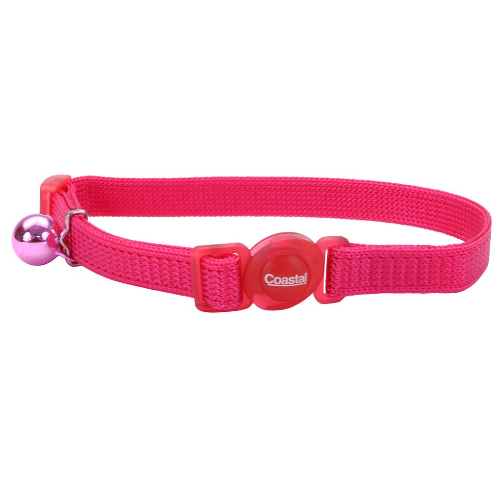 Coastal Pet Collar Safe Rosado Fuerte para Gatos