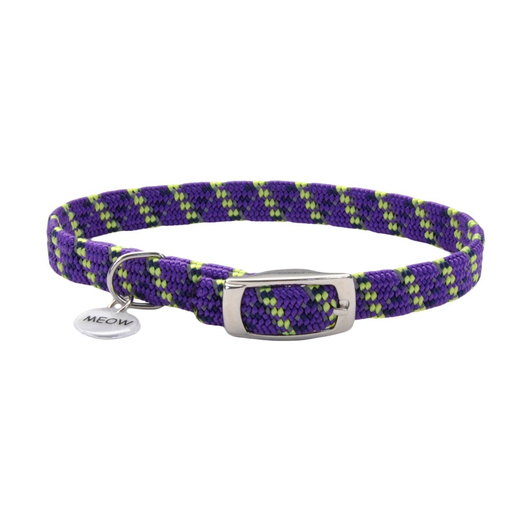 Coastal Pet Collar Elastacat Reflectivo Morado para Gatos