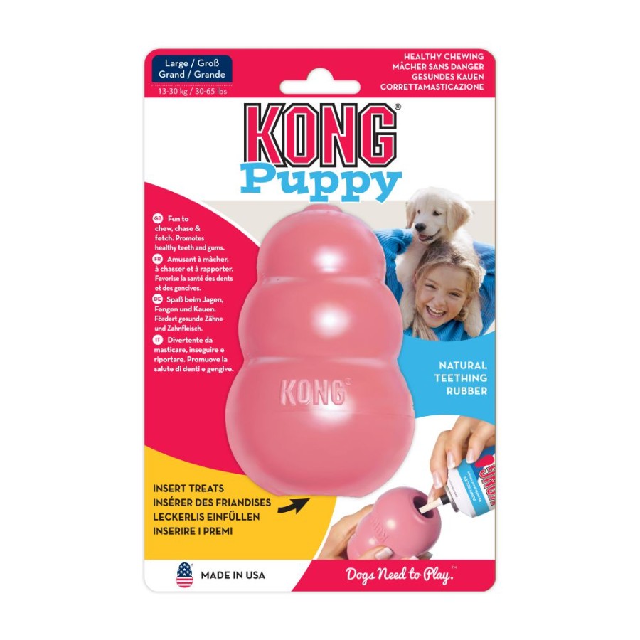 Kong Caucho Cachorro Portapasabocas para Perros