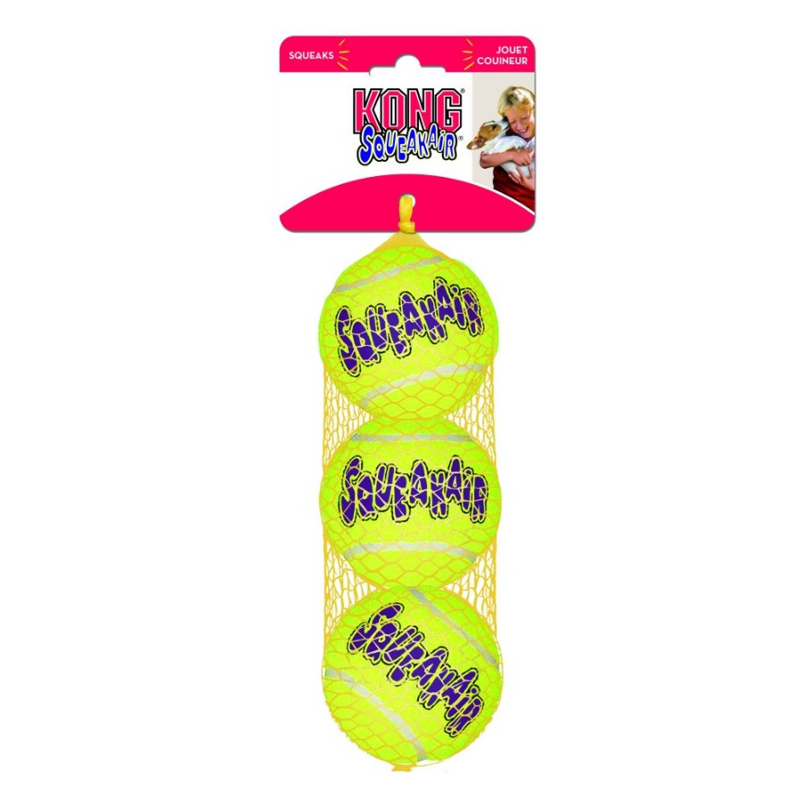 Kong Squeak Air Pelota X3 para Perros