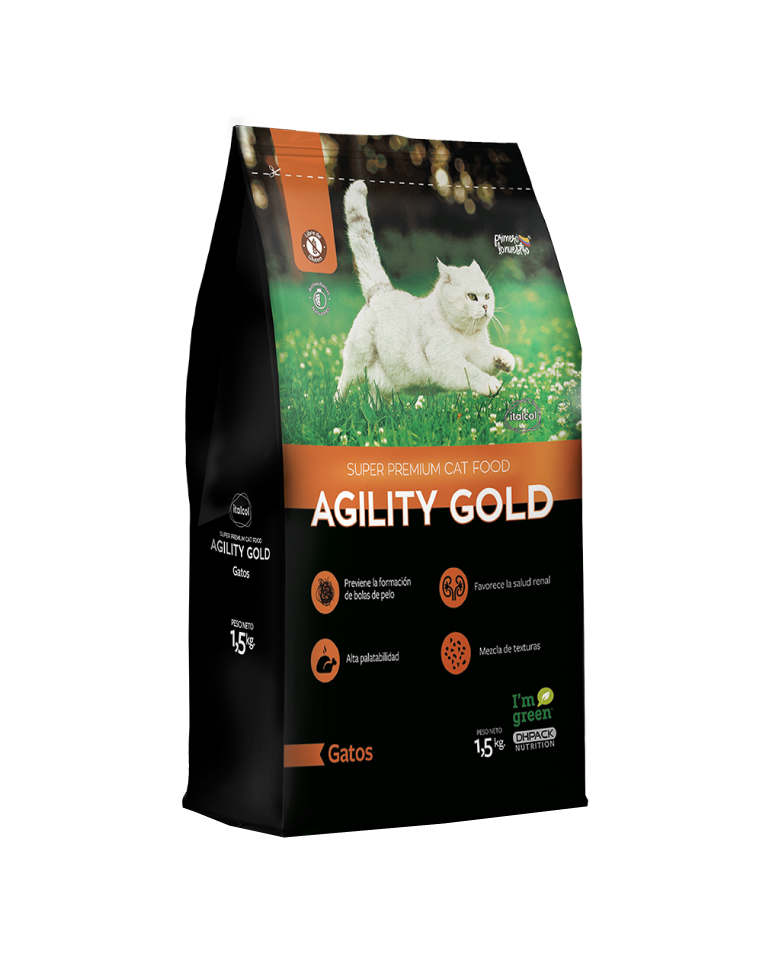 [154486] Agility Gold Gatos Adultos (500 g)
