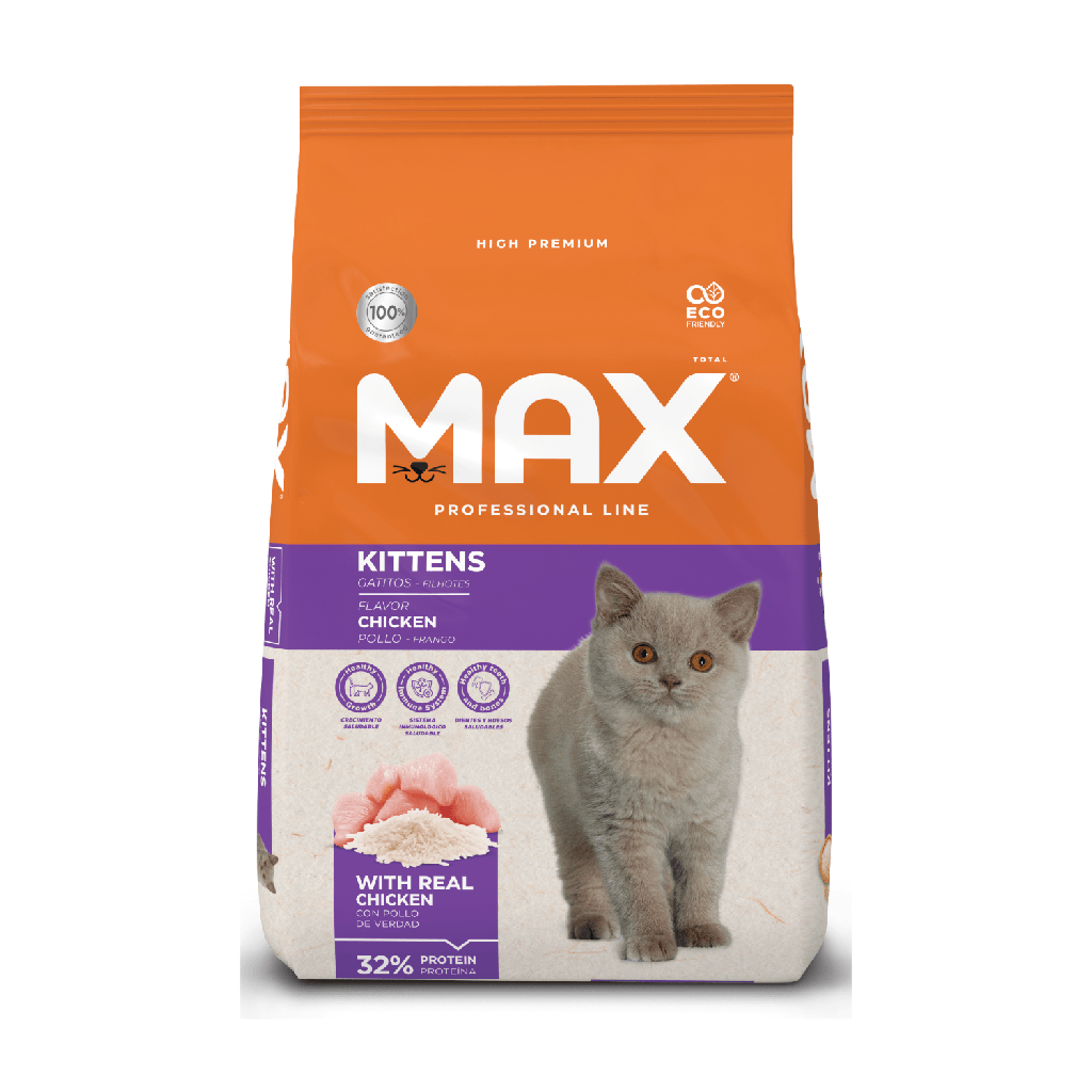 [11101033] Max Cat Professional Line Kitten Frango