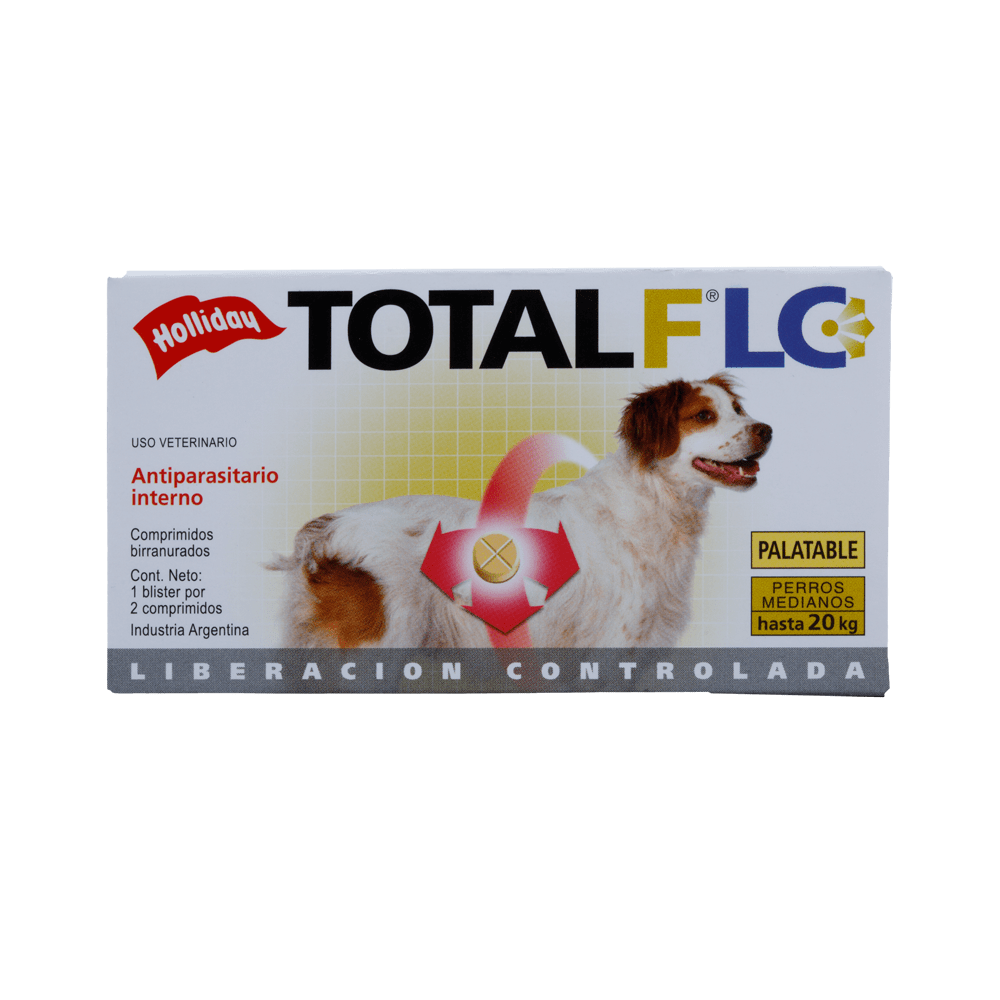 [11203010] Antiparasitario Interno Total FLC Perro Mediano (3 Tab)