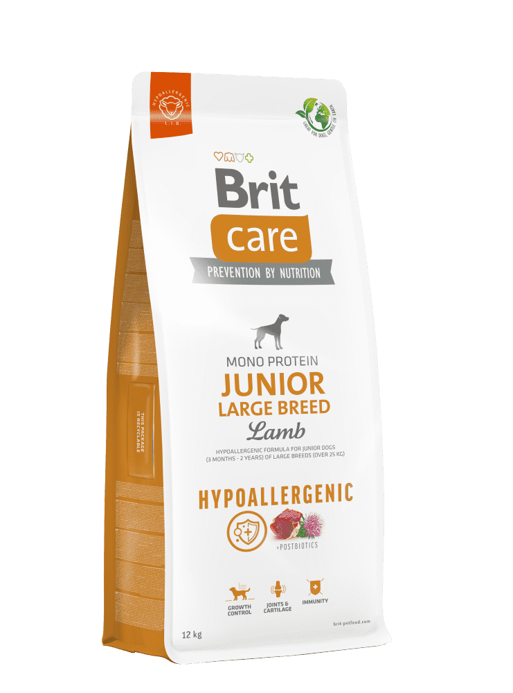 Brit Care Perro Junior Razas Grandes Hipoalergénico Cordero y Arroz